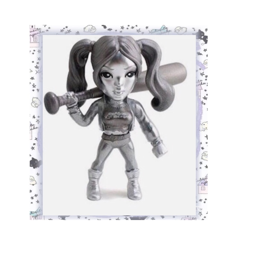 DC Suicide Squad Harley Quinn heavy-metal Silver Figure